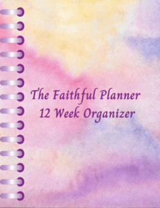 The Faithful Planner, Spring Cover